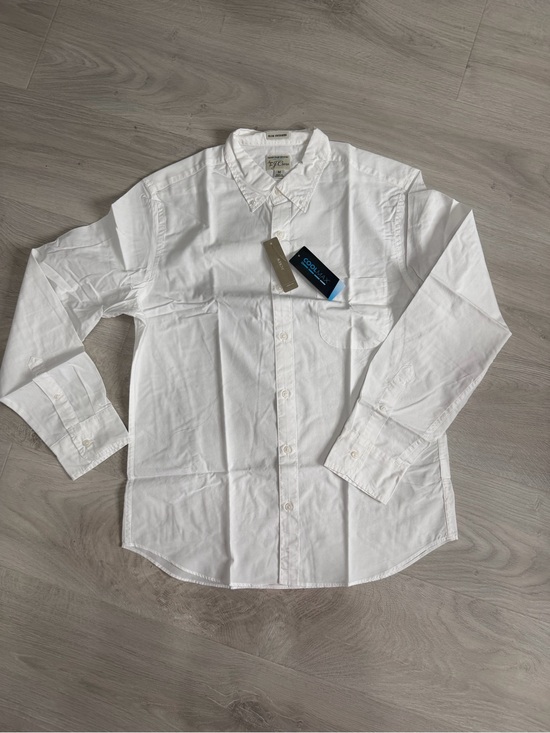 J. Crew Other - J. Crew Men's White Long-Sleeve Button-Up Shirt